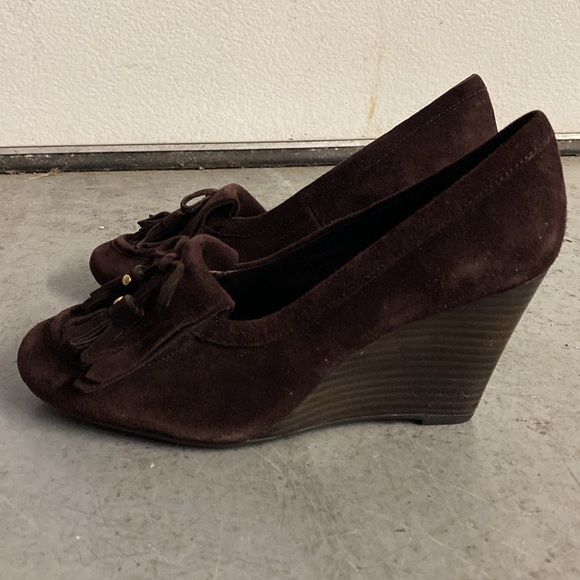 Coach mocassin loafer wedge - Picture 2 of 9